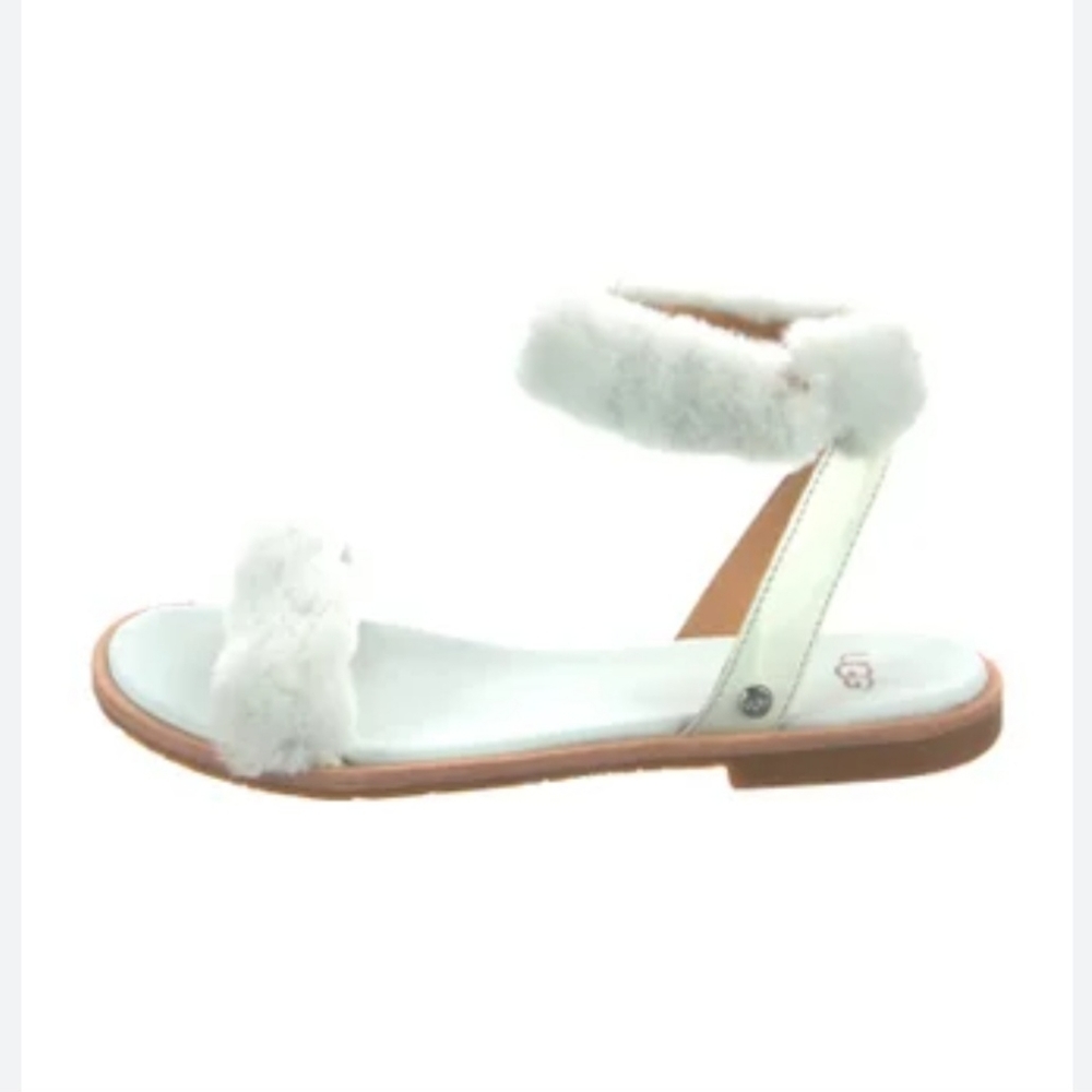 UGG Fluff Springs Sheepskin Sandals